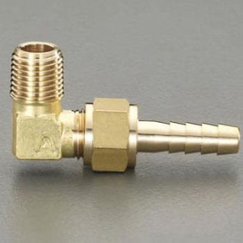 雄ねじステム(L型)R1/2" EA141Aシリーズ - エスコ