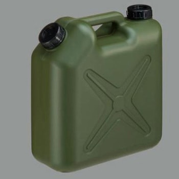 ポリタンク(モスグリーン/ノズル無)10L EA508AT-315シリーズ エスコ