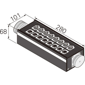 8J12N12 8CH�p���p���{�b�N�X �J�i���d�C �p���p���{�b�N�X�^�C�v 68975141