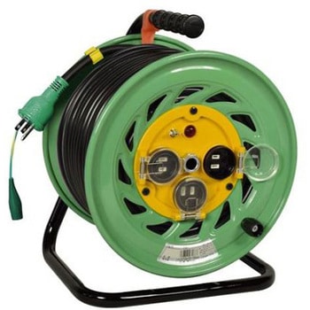 コードリール(防雨・防塵型/アース付 AC125V/15A EA815FAシリーズ エスコ