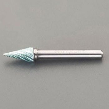 [Coated]超硬カッター 6mm軸 EA819Rシリーズ エスコ