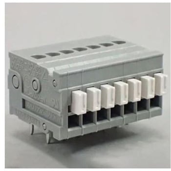 [50V/3A]スクリューレス端子台(基板用/白) EA940DMシリーズ エスコ