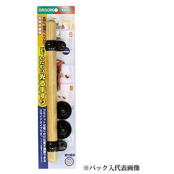 木製手すり(蓄光グリップ) EA951ELシリーズ - エスコ