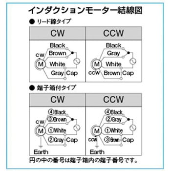 電磁ブレーキ付モーター(リード線タイプ) EA968CPシリーズ エスコ