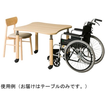 抗ウィルス昇降式テーブル(キャスター脚) VWLT-Wシリーズ 弘益