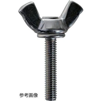冷間蝶ボルト 三価白 ヘキサゴンパック S082シリーズ - TRUSCO