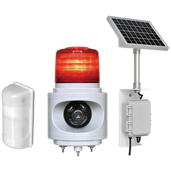 簡易車両入出庫警告灯(ソーラー式)ニコボイス 双方向検知 KM12V-L12シリーズ 日恵製作所