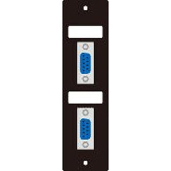 CSW-TP2-D9JW-B EIA・側面端子盤プレート カナレ電気 69000140