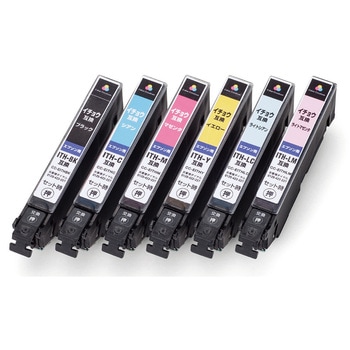 インクカートリッジ 互換 エプソン EPSON カラークリエーション ITH-6CL 対応 カラークリエーション