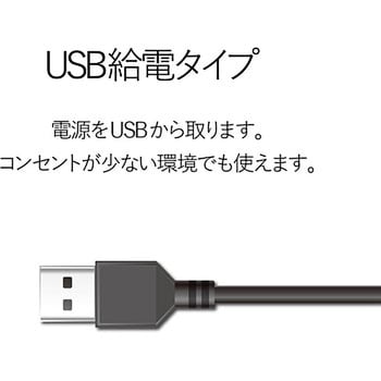 コンパクトスピーカー/4W/USB電源 エレコム