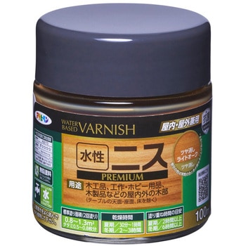 - 水性ニス PREMIUM アサヒペン 69056797