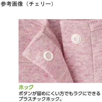 婦人フライス杢半袖 ホックインナー 97609シリーズ ケアファッション
