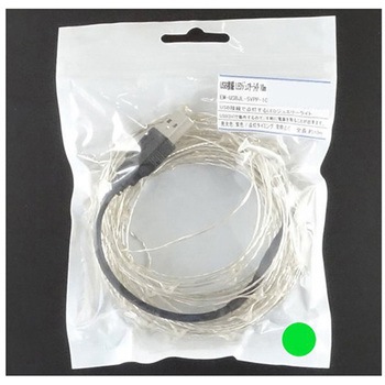 USB接続 LEDジュエリーライト 約10m EM-USBJL-5Vシリーズ アズワン