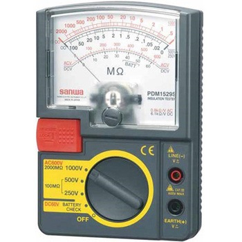 3レンジ式アナログ絶縁抵抗計 PDMシリーズ 三和電気計器