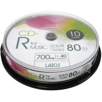 音楽用CD-R L-MCDシリーズ Lazos