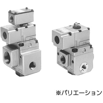 VP3145/3165/3185 - 大形3ポートソレノイドバルブ SMC