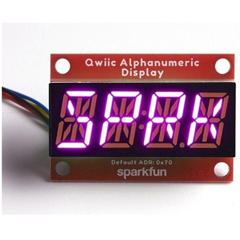 SparkFun Qwiic Alphanumeric Display - COMシリーズ SPARKFUN