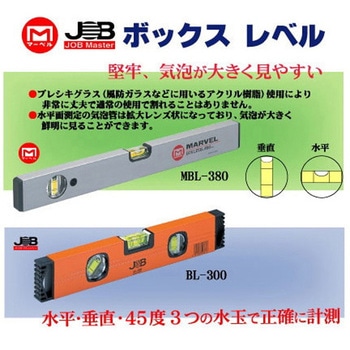 ボックスレベル(マグネット付) BLシリーズ マーベル