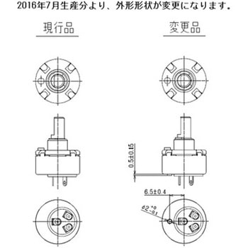 炭素系可変抵抗器 RVシリーズ 東京コスモス電機