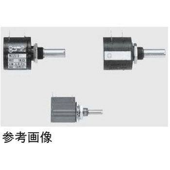 ポテンショメータ 設定用 巻線型 500Ω 10回転 ニデックコンポーネンツ(旧：日本電産コパル電子)