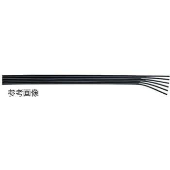 フラットチューブUFF 4-4×2.5mm 黒 UFF-04-4-5シリーズ 潤工社
