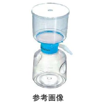 EXTRACTO ボトルトップフィルター&ボトル BLUE 500mL PVDF 75mmΦ 滅菌 12個入 GVS