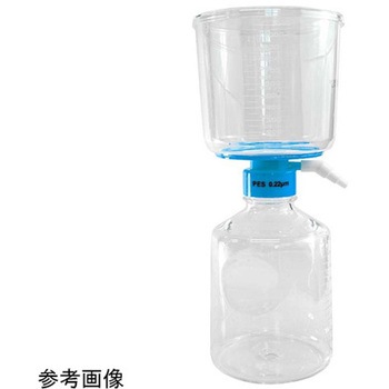 EXTRACTO ボトルトップフィルター&ボトル BLUE 1，000mL PES 91mmΦ 滅菌 12個入 - GVS