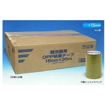 軽包装用OPP粘着テープ(10巻シュリンクパック) KSSOPシリーズ 清和産業