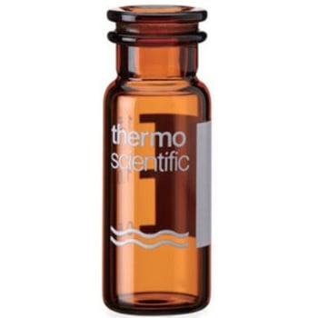 スナップバイアル(ND11)褐色 ラベル付 2mL 6ARV11-2シリーズ Thermo Fisher Scientific