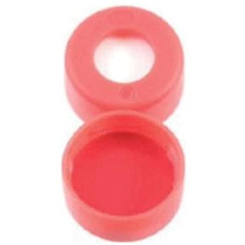 セプタム付スナップキャップ(ND11)PTFE(赤)/シリコン(白)1mm 6ARC11ST1シリーズ - Thermo Fisher Scientific