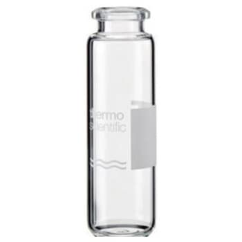 ヘッドスペースバイアル ND20 ラベル付 ガラスラウンドボトム 6ACVシリーズ Thermo Fisher Scientific