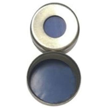 セプタム付スクリューキャップ(ND18)-60～200℃ 2mm 透明/青 ソフト/銀 6PMSC18-ST2シリーズ - Thermo Fisher Scientific