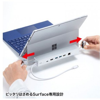 [USB Type-C] ドッキングステーション Surface用 エスコ
