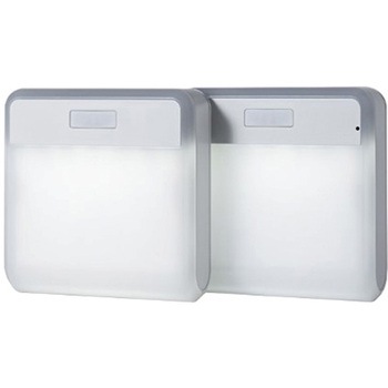 [単3x3本] 衝突防止ライト ドア・曲がり角用/2台 エスコ