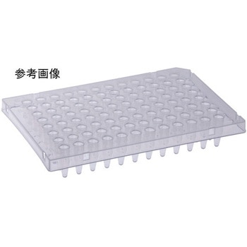 0.2mL 96ウェル PCRプレート ハーフスカート 10枚入 WATSON