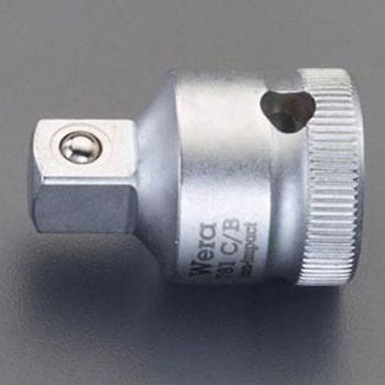 1/2"DRx 3/8"DR 凸凹ソケットアダプター エスコ