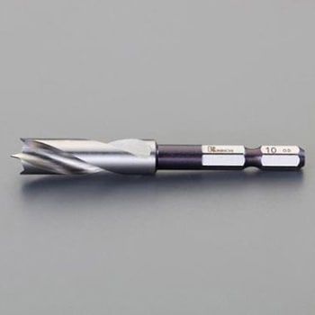 10x80mm ドリルビット 1/4"六角軸/プラスチック用 エスコ