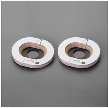 40mm キャスター用ミニストッパー 白/2個 エスコ