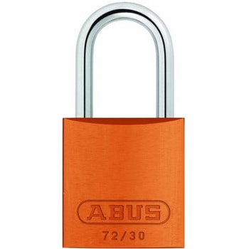 Abus 安全用南京錠 パドロック アルミ、スチール オレンジ - ABUS