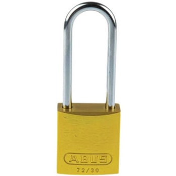 Abus 安全用南京錠 パドロック アルミ、スチール 黄 - ABUS
