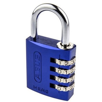 Abus 安全用南京錠 パドロック アルミ、スチール 青 ABUS