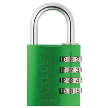 Abus 安全用南京錠 パドロック アルミ、スチール 緑 ABUS