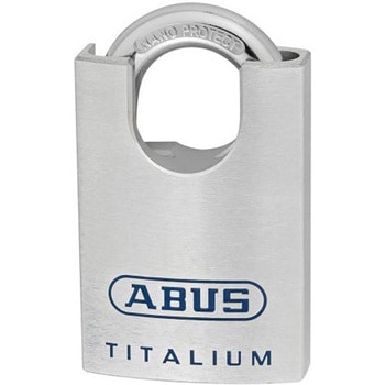 Abus 安全用南京錠 パドロック タイタリウム 銀 ABUS