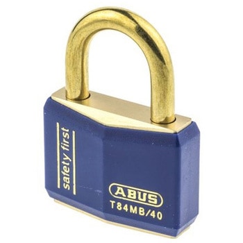 Abus 安全用南京錠 パドロック 真鍮 青 ABUS