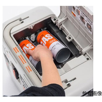 AC100V/0.9kw DC12V 発電機 ポータブルガス式 エスコ