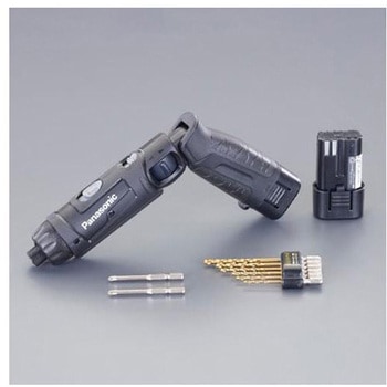 DC 7.2V/1.5Ah ドライバードリルセット 充電式 エスコ