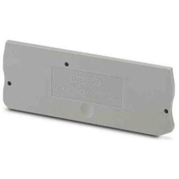 DINレール取付用端子アクセサリ エンドカバー D-PTC 2 5シリーズ 1袋 50個入 フエニックス・コンタクト