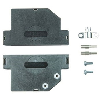 D-Sub バックシェエル FKI シリーズ 37 極 C 黒 FCT - A MOLEX COMPANY