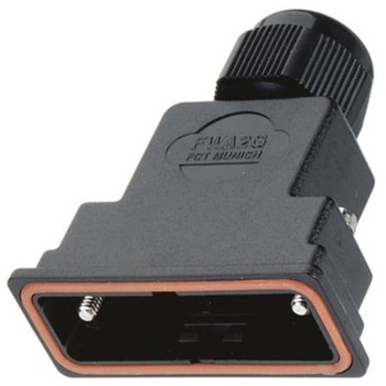 D-Sub バックシェエル FWA シリーズ 25 極 B 黒 FCT - A MOLEX COMPANY