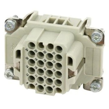Female insert 24 pole AMPHENOL